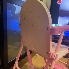 無料　ベビー子供用イス　チェアー　椅子　プリンセス　ディズニーの画像