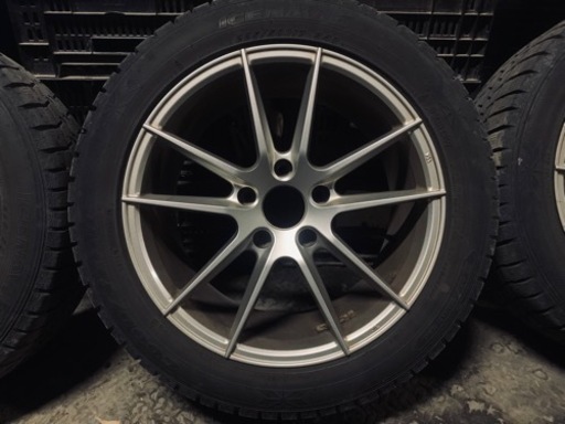 PCD120のホイールと冬タイヤ4本セット