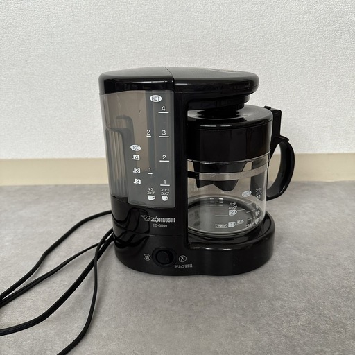 象印マホービン コーヒーメーカー 珈琲通 ダークブラウン EC-GB40-TD