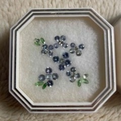 宝石　紫陽花&パンジーセットの画像