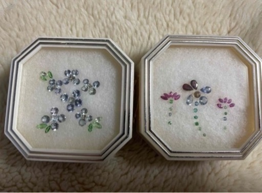 宝石　紫陽花&パンジーセット