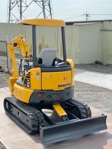 コマツ　ミニユンボ　PC27MR-2  油圧ショベル　倍速付き 操作パターン切り替え可能　ゴムキャタ新品　3tクラス　陸送可能 