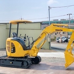 コマツ　ミニユンボ　PC27MR-2  油圧ショベル　倍速付き ...