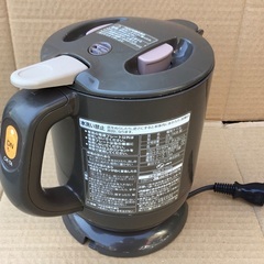 ＜動作品＞象印・電気ケトル CK-TA06・容量0.6L チョコレートの画像
