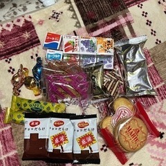 お話中　個包装お菓子　