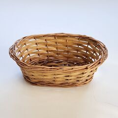 ※お取引中※【あげます】楕円のカゴ2点の画像