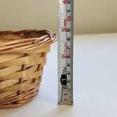 ※お取引中※【あげます】楕円のカゴ2点の画像