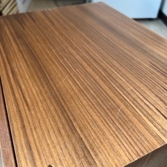無印良品「MUJI」スタッキングチェスト・引出し・２段／ウォールナット材突板の画像