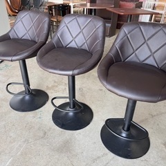 綺麗な中古品☆カウンターチェア☆3脚セット☆格安☆中古☆配達相談...