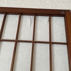 障子のついたて　6連の画像