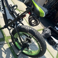 自転車 24インチファットバイク マウンテンバイクの画像