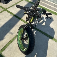 自転車 24インチファットバイク マウンテンバイクの画像