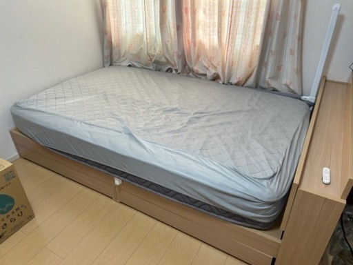 家具 ベッド セミダブルベッド