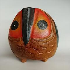 フクロウオブジェの画像