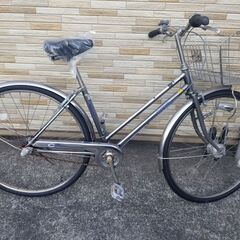中古自転車 3段変速 27インチ LEDオートライト 軽整備済み...