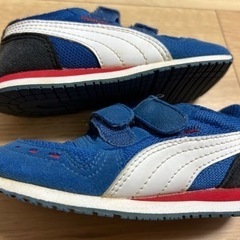 15cm プーマ子ども用靴（中古）の画像