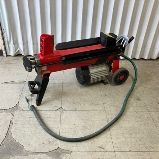 動作品 ナカトミ 電動薪割り機 LS-370 油圧式