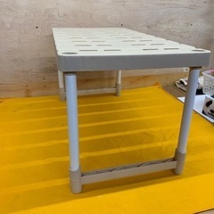 収納　押入れ収納　台　プラスチック製　中古　