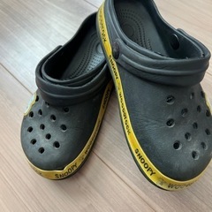 クロックス スヌーピー キッズ 18センチの画像
