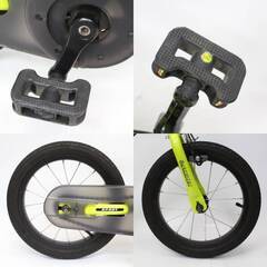 167)ストライダー14x ライムイエローSTRIDER バランスバイク 自転車