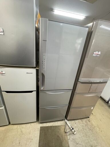 【リサイクルショップどりーむ荒田店】 No11301 日立ノンフロン冷凍冷蔵庫 R-K320GV(s)型 315L 2016年製 現状品販売