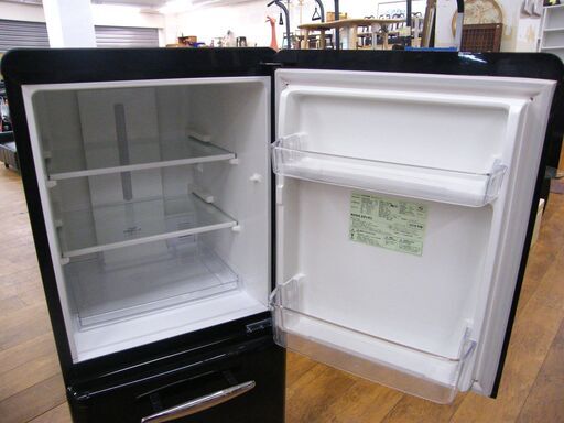 2ドア冷蔵庫 エディオン 2019年製 ANG-RE151-A1 149L 冷蔵庫 2ドア