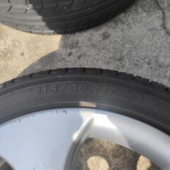 ポロGTI　6rcav 純正タイヤホイールセットの画像