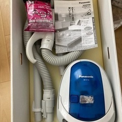 掃除機 パナソニック MC-K11A 取り扱い説明書＆純正紙パックつきの画像