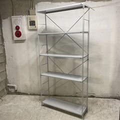 ◆🔶送料無料・設置無料有り🔶◆無印良品 スチールユニットシェルフ...