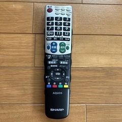 ★【お取引決定】シャープ　AQUOS リモコン