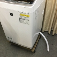 【1.5万円引き!!】【6カ月返金保証】シャープ11kg洗濯乾燥機⬛︎超音波ウォッシャー付き【F00632】の画像