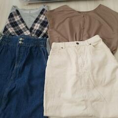 (お取引中)１着100円 レディース服まとめ売りM,Lサイズの画像