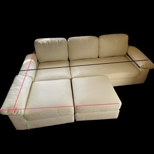 大川家具 ソファ 3人掛けソファ