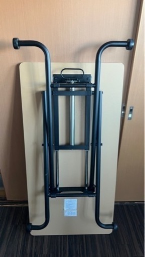 机 110×55白いテーブル マット付き 家具 オフィス用家具