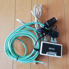 更に値下げ　BUFFALD　バッファロー　LSW-TX-5ECBの画像