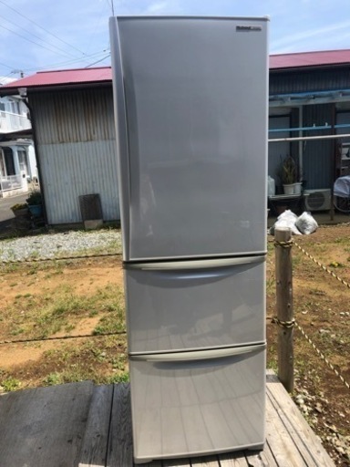 ナショナル   製氷機付き 3ドア NR-C375M-H 内容量365L 冷凍室70L  冷蔵室295L 2006年製 地域限定配達可能