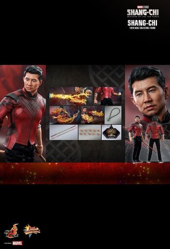 新品未開封Hottoys ホットトイズMMS614 1/6『シャン・チー／テン・リングスの伝説』 　シャン・チー  Shang-Chi