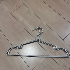 無印良品　アルミハンガー7本組の画像