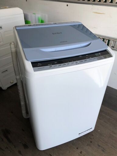 北九州市内配送無料店日立 HITACHI BW-8WV A [ビートウォッシュ 全自動洗濯機 （8kg）