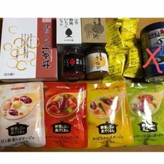 市川園&カゴメ.レトルト、スープ、ジャムなどいろいろセット