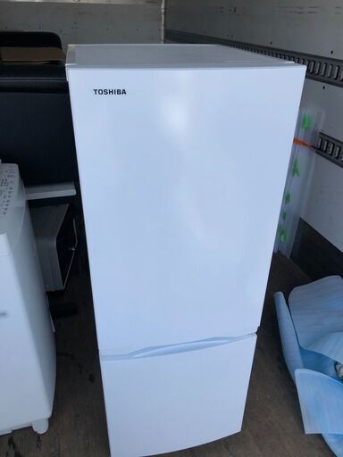 2023年式　東芝 セミマットホワイト GR-U15BS-W [幅47.9cm /153L /2ドア