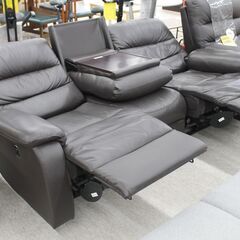 電動リクライニングソファー　　3人掛け　の画像