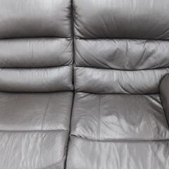 電動リクライニングソファー　　3人掛け　の画像