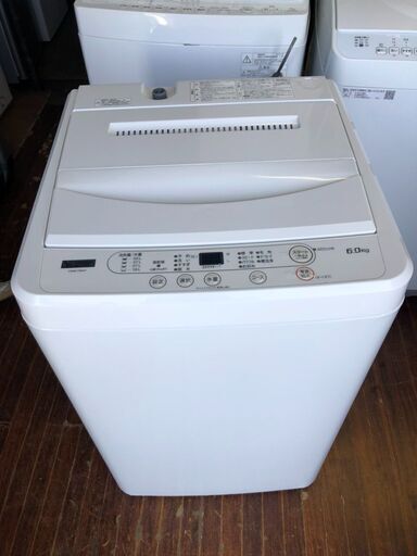 2022年式　YAMADA SELECT(ヤマダセレクト) YWMT60H1 洗濯機 ヤマダオリジナル 6.0kg