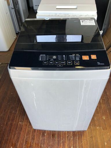 北九州市内配送無料店洗濯機 6.0Kg 2019年製 アズマ EAW-601A 全自動 AZUMA 風乾燥