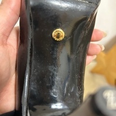 DIANA 23cm ハイヒール 9cm black エナメルの画像