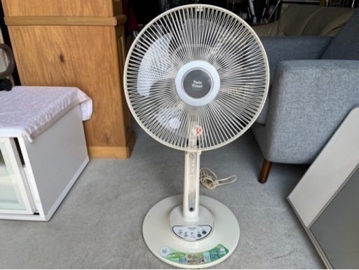 ＊東芝 TOSHIBA 扇風機＊ 2010年製F-LM55X(W) ホワイト リモコン無し 中古品 ③