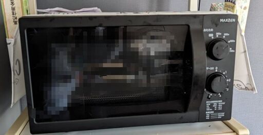 電子レンジ MAXZEN JM18BGZ01BK 60hz 西日本専用
