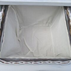 フレンチカントリー風 木製 3段引出し 収納棚 幅40cm 白 札幌市中央区 南12条店の画像