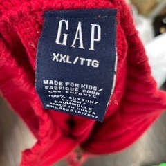 GAP セーター　ニット　赤色　XLの画像